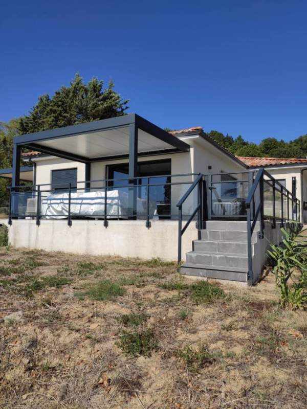 Photo de notre réalisation : GARDE CORPS BALCON OU TERRASSE