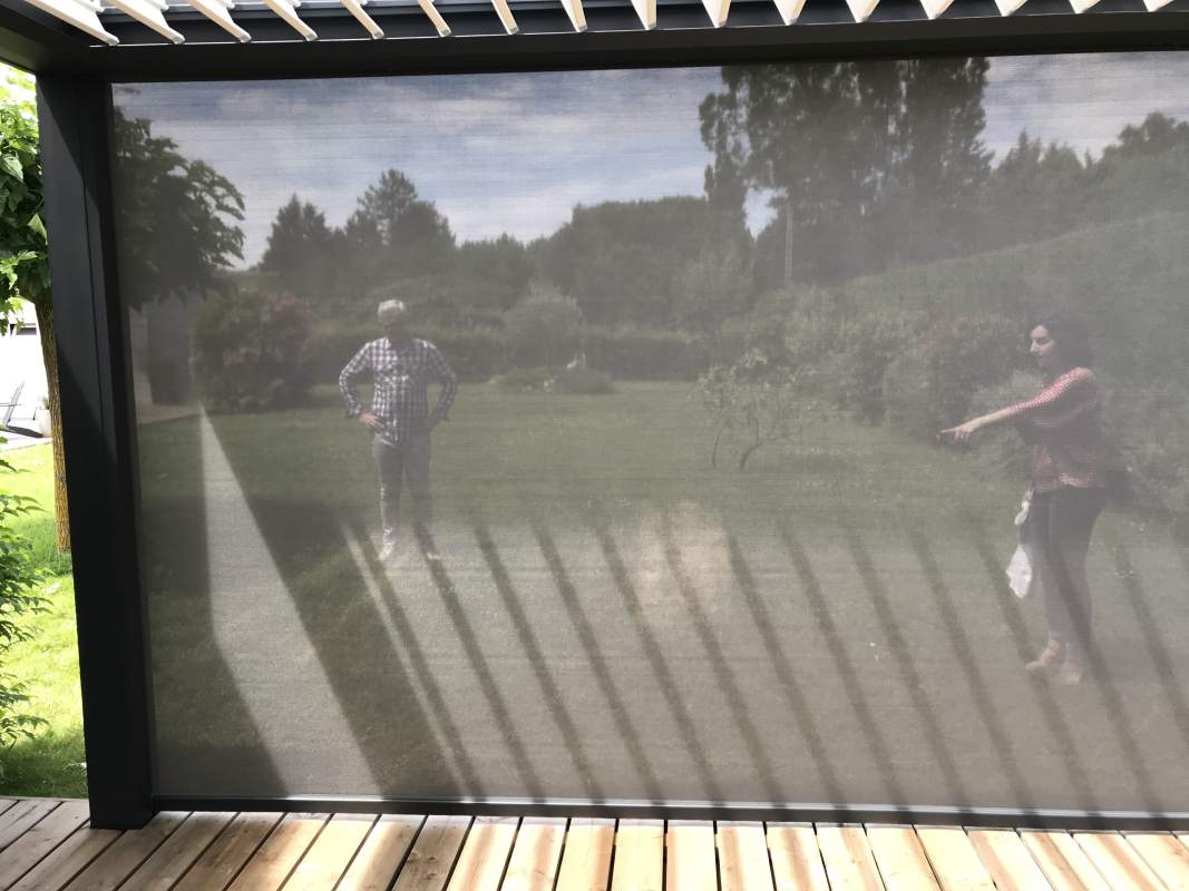 Photo de notre réalisation : PERGOLAS BIOCLIMATIQUE