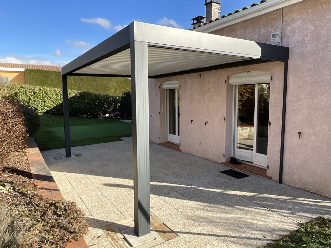 Photo de notre réalisation : Pergolas