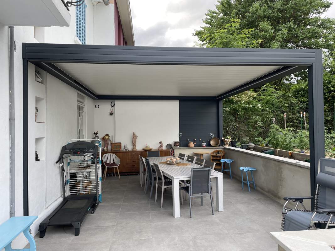 Photo de notre réalisation : Pergolas