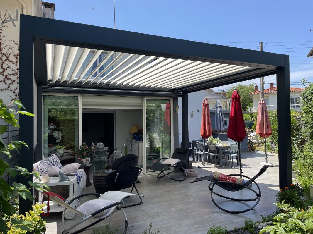 Photo de notre réalisation : Pergolas